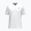Pánske tenisové polo tričko HEAD Club 25 Tech Polo white