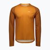 Pánsky cyklistický dres s dlhým rukávom POC Motion Air Jersey bauxite brown