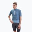 Pánsky cyklistický dres POC Essential Road Logo calcite blue/mineral blue