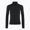 Pánske termoaktivne tričko s dlhým rukávom Peak Performance Magic Half Zip black