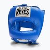Cleto Reyes Boxing Headgear With Pointed Face Nylon Bar blue
