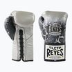 Boxerské rukavice Cleto Reyes Velcro Sparring silver/black