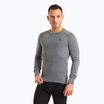 Pánsky termoaktívny longsleeve  ODLO Active Warm Bl Top Crew Neck odlo steel grey melange