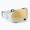 Lyžiarske okuliare SCOTT Faze II LS white/soft pink/light sensitive bronze chrome
