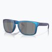 Slnečné okuliare Oakley Holbrook XL matné cyan/blue colourshift/black polarized