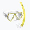 Súprava na šnorchlovanie detská Mares Combo Zephir Junior yellow/clear