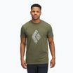 Pánske tričko Black Diamond Engineered Diamond SS Tee tundra t-shirt