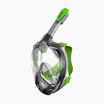 Celotvárová maska na šnorchlovanie SEAC Magica grey clear/green lime
