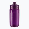 Cyklistická fľaša Elite FLY Tex 550 ml clear/purple