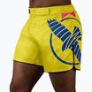 Pánske tréningové šortky Hayabusa Icon Mid-Thigh MMA žlto-modré