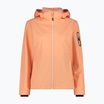 Dámska softshellová bunda CMP 39A5016 Zip Hood salmone
