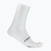 Pánske ponožky Castelli Espresso 18 white