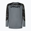 Pánske cyklistické tričko s dlhým rukávom Oakley Maven Coast metal camo black