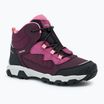 Juniorská obuv Geox Magnetar ABX burgundy