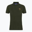 Pánske polo tričko Aeronautica Militare Essential verde scuro