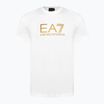 Pánske tričko EA7 Emporio Armani Train Gold Label Pima Big Logo white