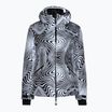 Dámska lyžiarska bunda EA7 Emporio Armani Ski Kitzbuhel Softshell fancy zebra