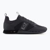 Topánky EA7 Emporio Armani Black & White Laces asphalt grey/silv.g7
