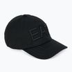 EA7 Emporio Armani Train Logo Series Vyšívaná baseballová čiapka čierna