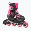 Detské kolieskové korčule Rollerblade Microblade Jr black/pink