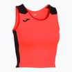 Dámske bežecké tričko Joma Record II Fluor coral/black