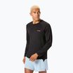 Pánske bežecké tričko NNormal Merino s dlhým rukávom black
