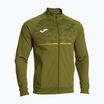Pánska bežecká mikina Joma Record III Full Zip khaki