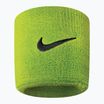 Potítka Nike Swoosh 2 ks atómovo zelená/čierna