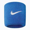Potítka Nike Swoosh 2 ks kráľovská modrá/biela