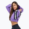 Dámska mikina NEBBIA Crop Hoodie Iconic lilac