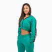 Dámska mikina NEBBIA Crop Hoodie Iconic green