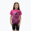 SILVINI detský cyklistický dres Denni plum/pink
