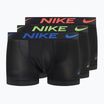 Pánske boxerky Nike Dri-Fit Essential 3 páry black/hot punch/hyper royal