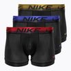 Pánske boxerky Nike Dri-Fit Essential 3 páry black/royal/gold