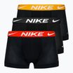 Pánske boxerky Nike Dri-Fit Essential 3 páry black/gold/black