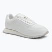 Dámske topánky Calvin Klein HW0HW02574 Runner Lace Up Mono Pu Triple Bright White