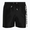Pánske plavecké šortky Calvin Klein Medium Drawstring-Graphic black