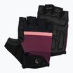 Cyklistické rukavice dámske  Rogelli Impress II burgundy/coral/black