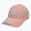 Šiltovka New Era Female League Essential 9Forty New York Yankees pastelovo ružová