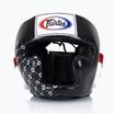Boxerská prilba Fairtex Super Sparring black/white