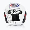 Boxerská prilba Fairtex Super Sparring white/black