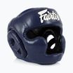 Chránič hlavy Fairtex pre detskú boxerskú prilbu modrý