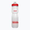 Cyklistická fľaša CamelBak Podium Chill 710 ml ohnivo červená/biela