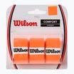 Obaly na tenisové rakety Wilson Pro Comfort Overgrip 3 ks oranžové WRZ470820+