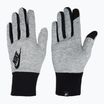 Dámske bežecké rukavice Nike Club Fleece grey heather/black/black