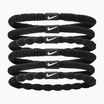 Gumičky do vlasov Nike Flex Hair Tie 6 szt. black/black/white
