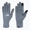 Pánske bežecké rukavice Nike Pacer Lightweight RG smoke grey/smoke grey/silver