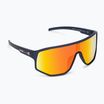 Cyklistické okuliare Red Bull Spect Dash modré/hnedé s červeným zrkadlom