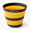 Cestovný hrnček Sea To Summit Frontier UL Collapsible 400 ml sulphur