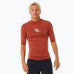 Pánske plavecké tričko Rip Curl Waves Upf Perf S/S červené